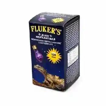 Flukers Black Nightlight Bulb 100 Watt