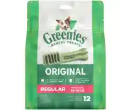 Original Regular Dental Dog Chews 12-oz