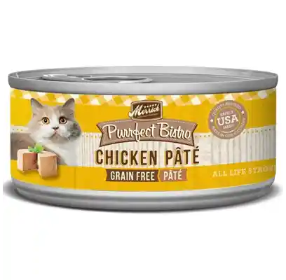 Purrfect Bistro Grain-free Chicken Pate Canned Cat Food 5.5-oz