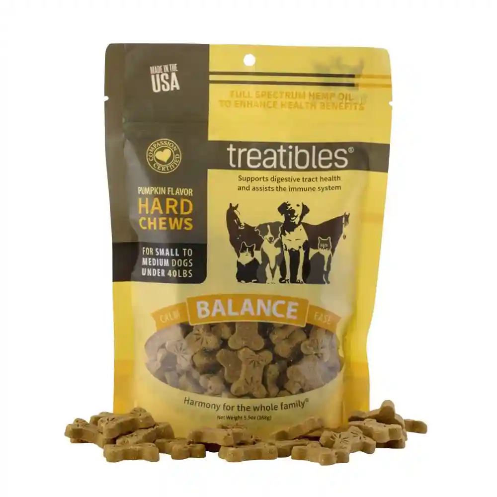Balance (pumpkin Flavor) Hard Chews – Canine Small Dog - 14-ct
