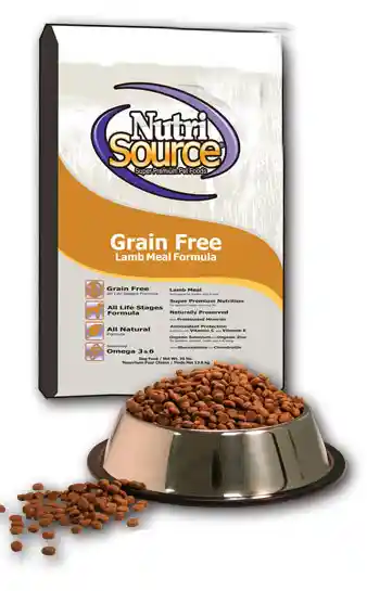Nutrisource Grain Free Lamb Meal 15 Lbs