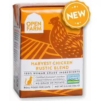 Grain Free Harvest Chicken Recipe Rustic Blend Wet Cat Food 5.5-oz