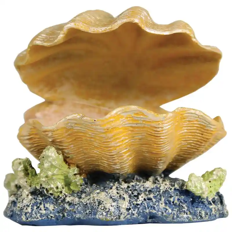 Glofish Clam Aquarium Ornament Clam Small
