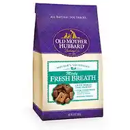 Mother's Solutions Crunchy Natural Minty Fresh Breath Recipe Biscuits Dog Treats 20-oz