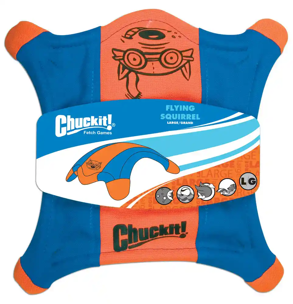 Chuckit Flying Squirrel Toy Large 11"