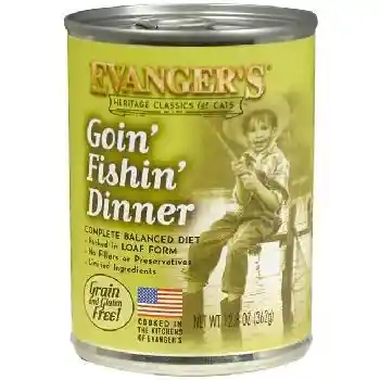 Evangers Goin Fishin Cat 13 Oz