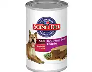 Science Diet Adult Advanced Fitness Gourmet Beef Entree Dog 13 Oz