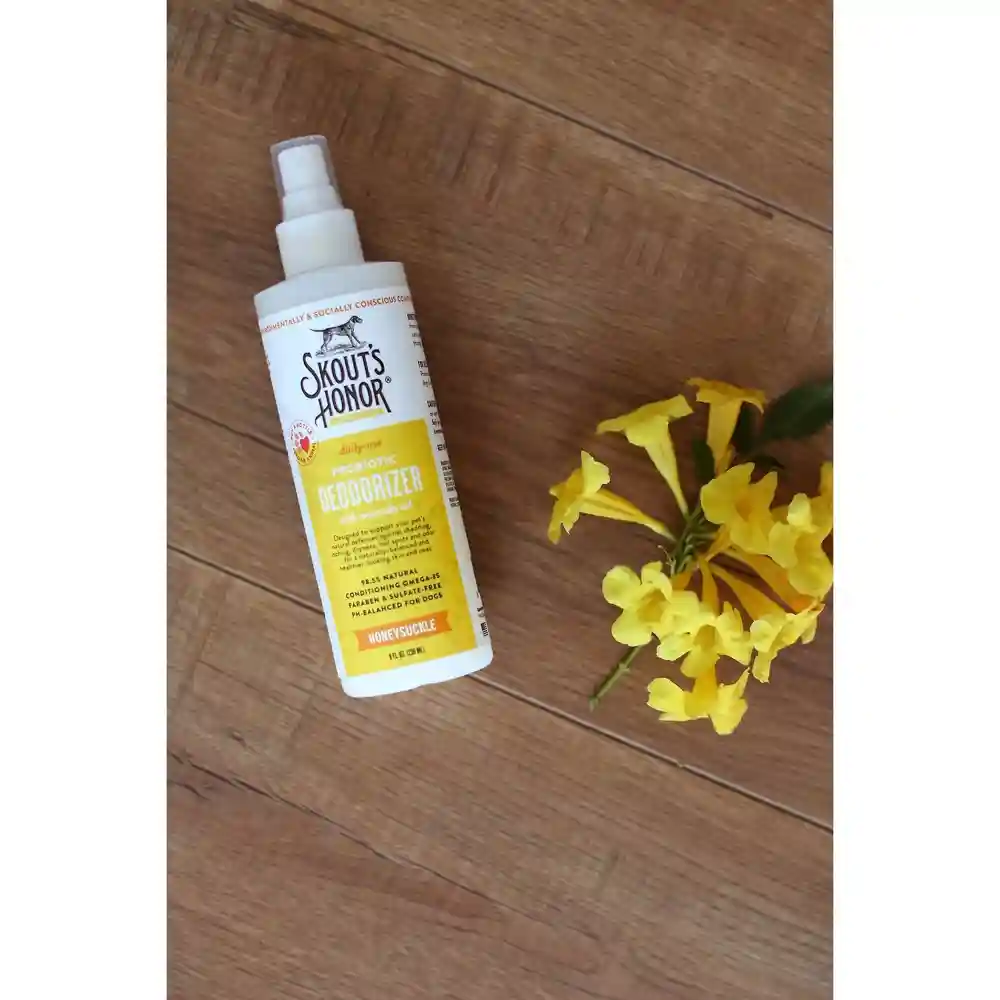 Daily Use Pet Deodorizer Probiotic Honeysuckle 8-oz