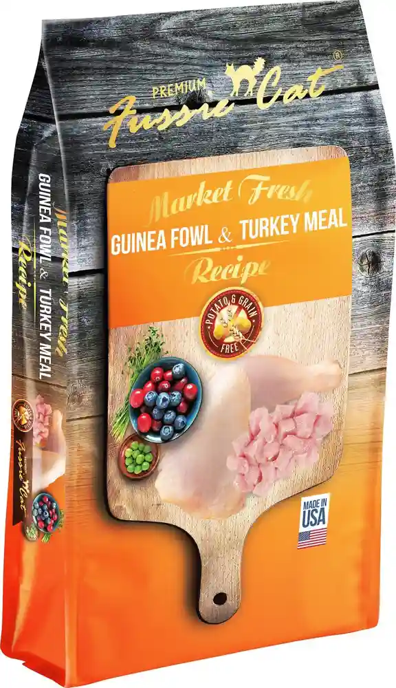 Market Fresh Guinea Fowl & Turkey Meal Recipe Grain-free Dry Cat Food 10-lb