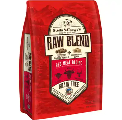 Raw Blend Red Meat Recipe Dry Dog Food 22-lb