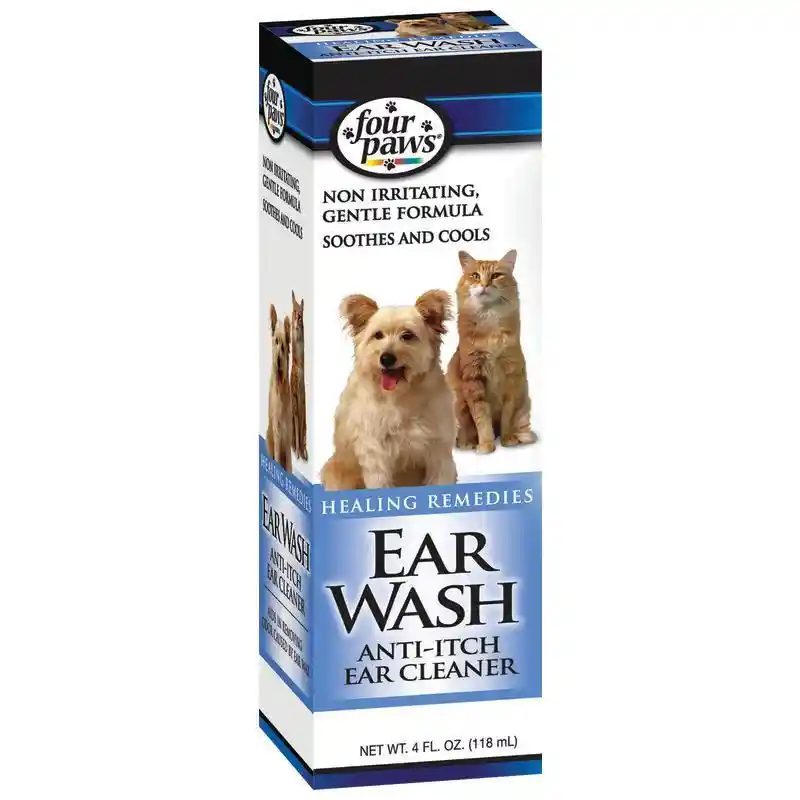 Four Paws Ear Wash Ear Cleaner 4 Oz
