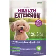 Little Bites Lite Chicken & Brown Rice Recipe Dry Dog Food 4-lb