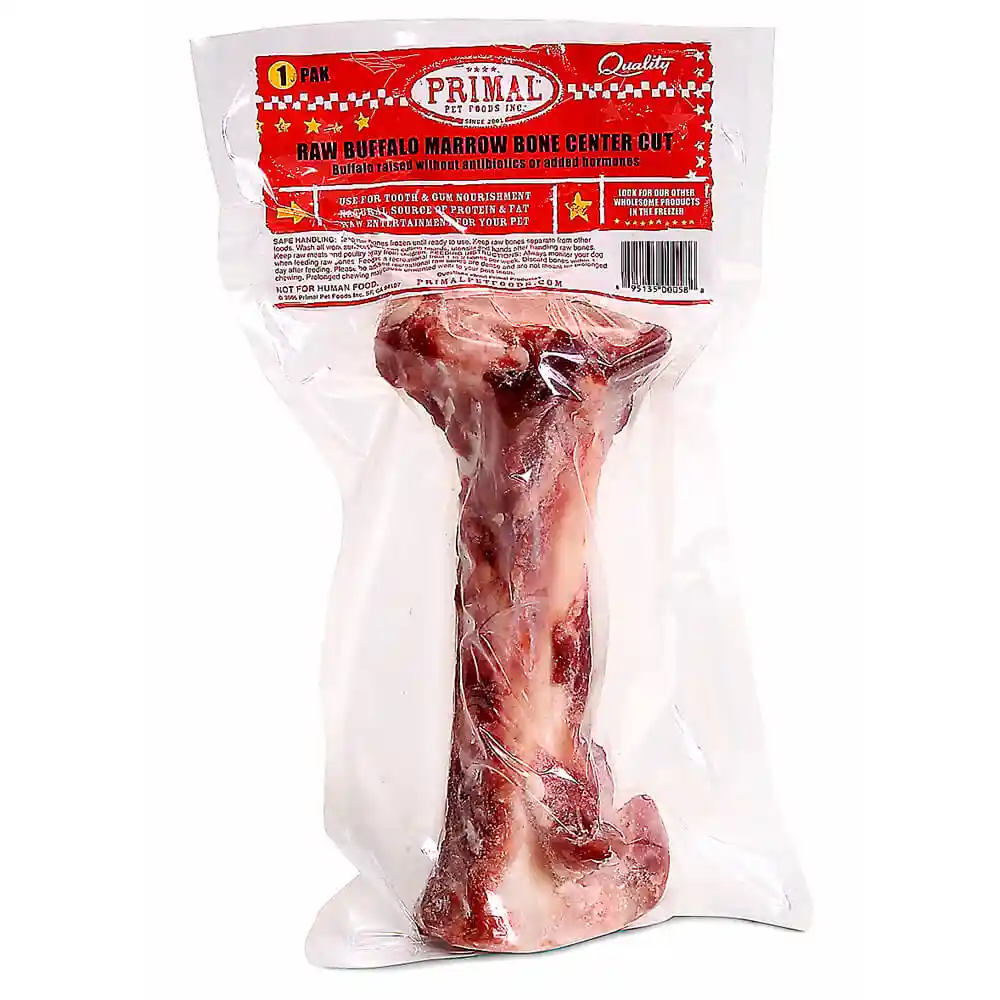 Primal Raw Buffalo Marrow Bone Center Cut