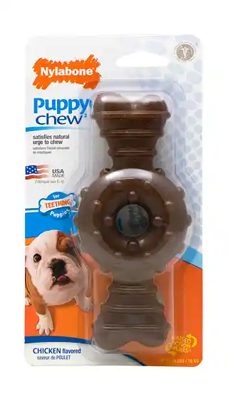 Nylabone Puppy Ring/bone Wolf 4 Ea