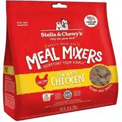 Meal Mixers Freeze Dried Raw Chewy's Chicken Grain Free Dog Food Topper 18-oz