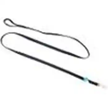 Single-ply Dog Leash, Black, 5/8" X 6'