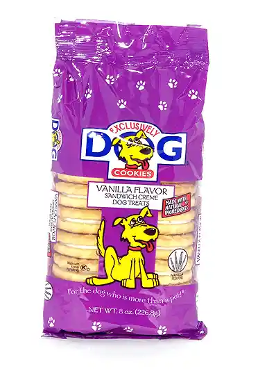 Exclusively Pet Sandwich Cookie Vanilla 8 Oz