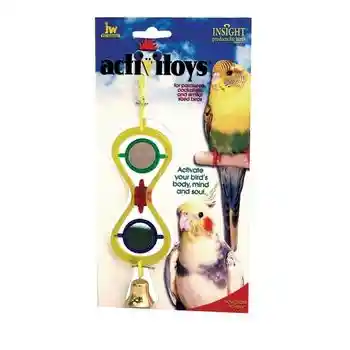 JW Insight Bird Toy Hourglass Mirror