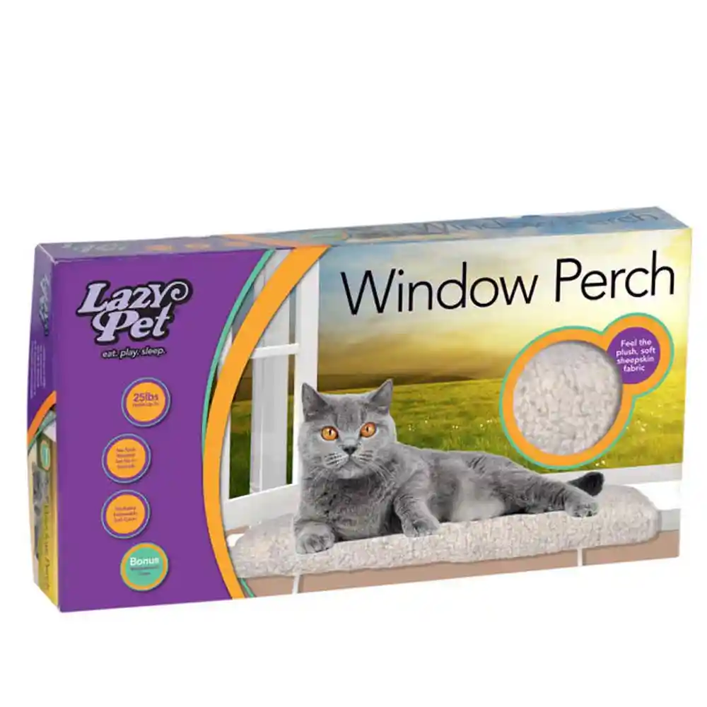 Lazy Pet Window Perch Deluxe Up To 25 Lbs