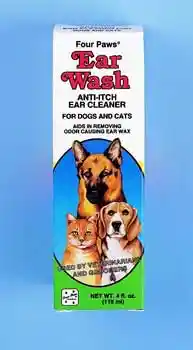 Four Paws Ear Wash Ear Cleaner 4 Oz