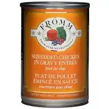 Four Star Shredded Grain Free Chicken In Gravy Entree Canned Dog Food 13-oz