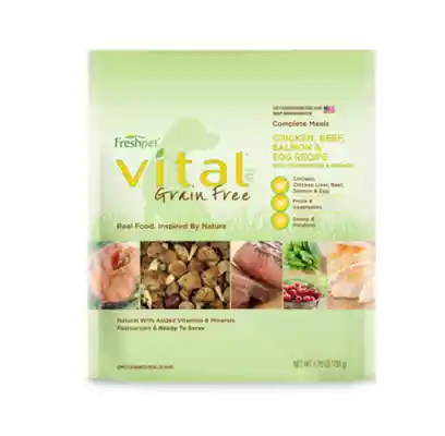 Vital Complete Meals Grain-free Chicken, Beef, Salmon & Egg Fresh Dog Food 1.75-lb