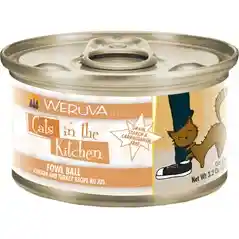 Weruva Cat Fowl Ball Chicken/turkey 3.2 Oz