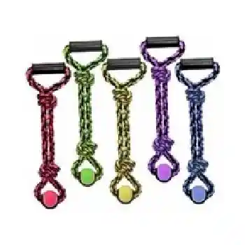 Rope Tug W/tennis Ball 20";