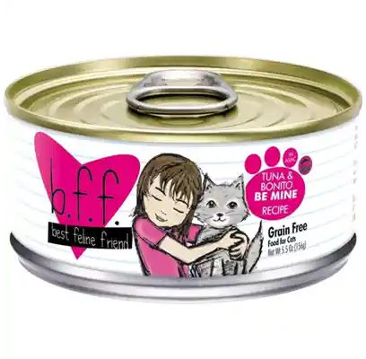 Bff Tuna & Bonito Be Mine In Gelee Canned Cat Food 5.5-oz