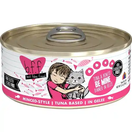 Bff Tuna & Bonito Be Mine In Gelee Canned Cat Food 5.5-oz