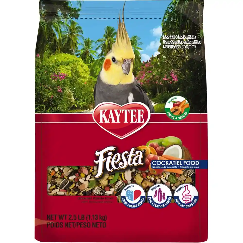 Kaytee Fiesta Cockatiel Food 2.5 Lbs
