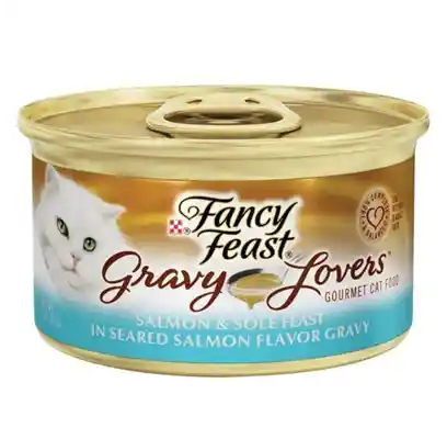 Friskies Gravy Lover Salmon/rice 3 Oz