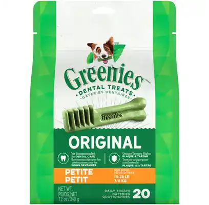 Original Petite Dental Dog Chews 12-oz