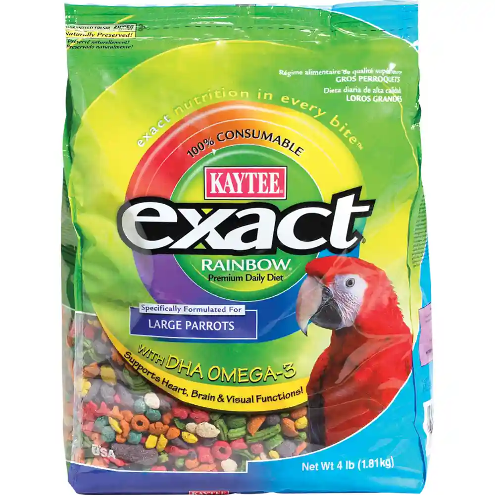Kaytee Exact Rainbow Large Parrot 4 Lbs