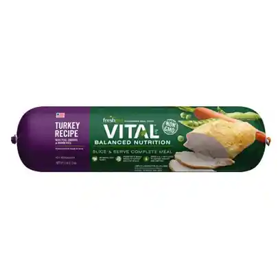 Vital Grain Free Turkey Fresh Dog Food 2-lb