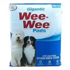 Wee Wee Pads Gigantic 27.5"x44" 18 Ct