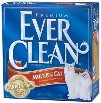 DISC Ever Clean Multiple Cat Scented Litter 25 Lbs