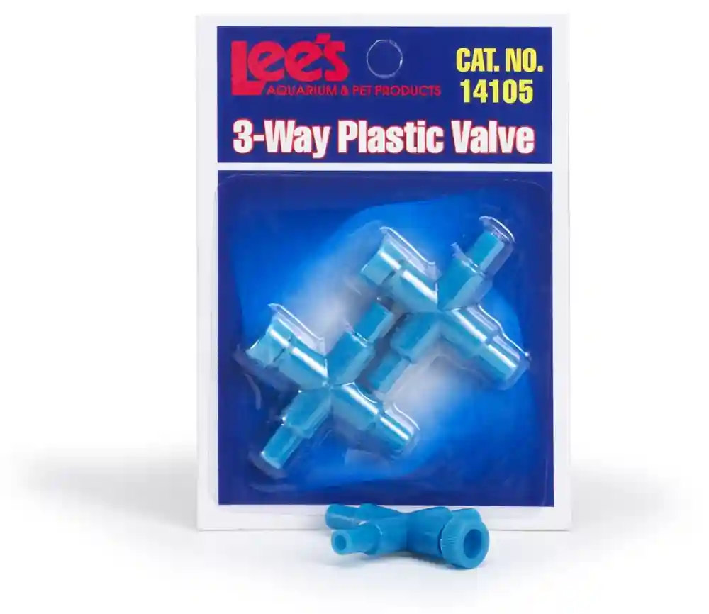 Lee Three-way Plastic Valve 2 Pk