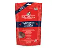 Dinner Patties Simply Venison Blend Grain Free Freeze Dried Raw Dog Food 14-oz