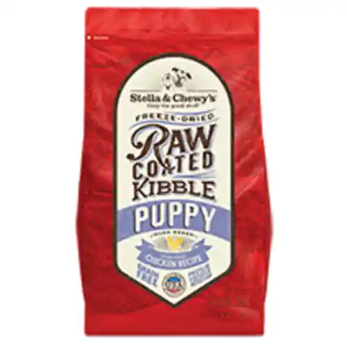 Raw Coated Chicken Recipe Puppy Dry Dog Food 10-lb