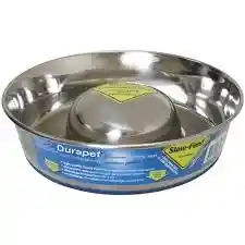 Slow Feed Bowl Stainless Medium