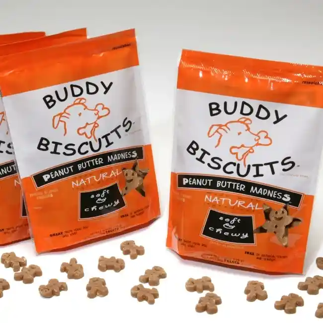 Buddy Biscuits Soft & Chewy Bacon & Cheese Dog Treats 6-oz