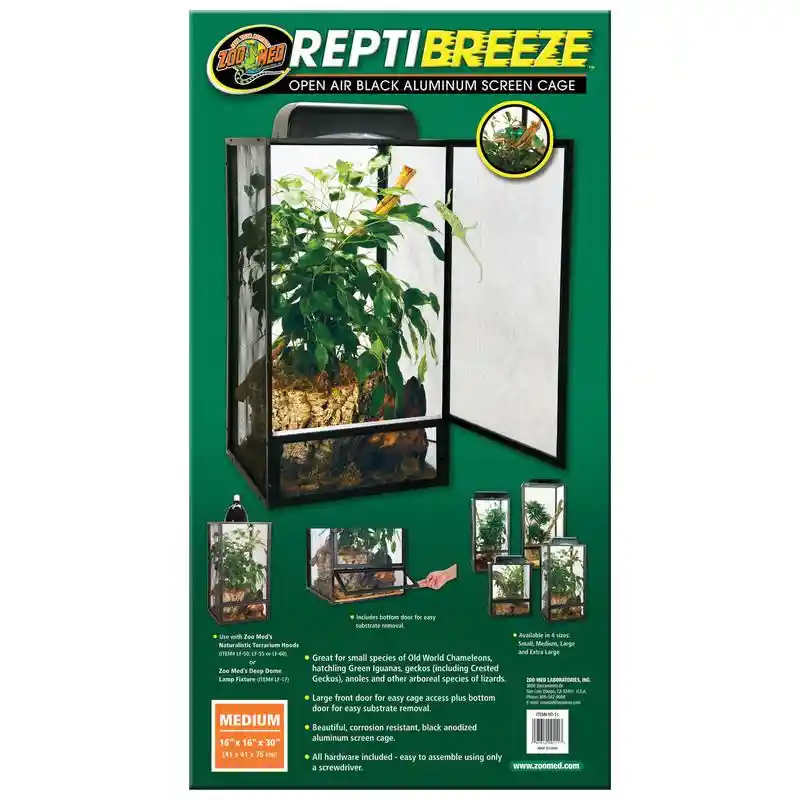 Zoomed Repti Breeze 16x16x30" Medium