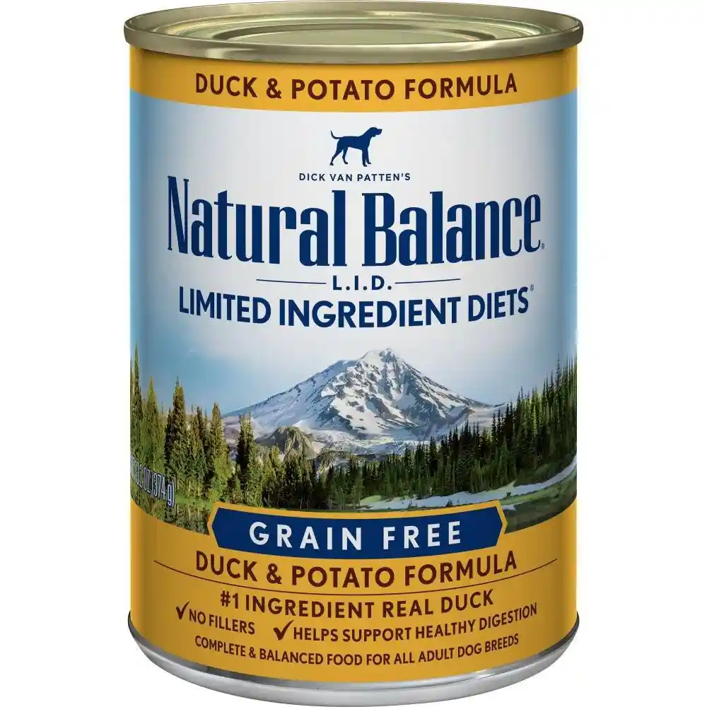 L.i.d. Limited Ingredient Diets Duck & Potato Canned Dog Food 13-oz
