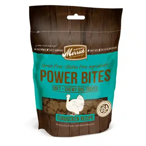 Merrick Power Bites Turducken 6 Oz