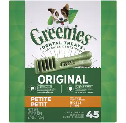 Original Petite Dental Dog Chews 27-oz