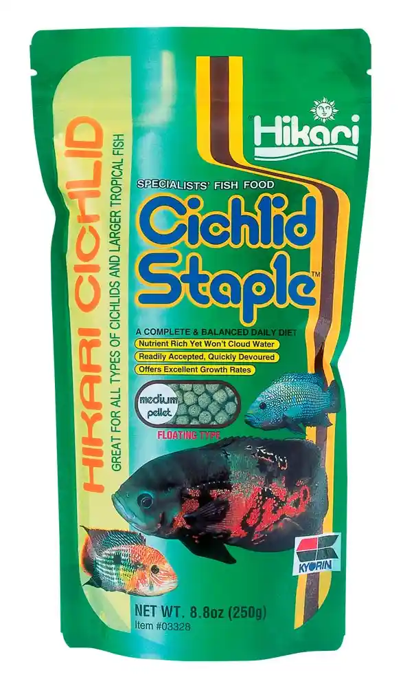 Hikari Cichlid Staple Floating Pellets 8.8oz