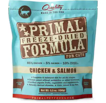 Freeze Dried Nuggets Grain Free Chicken & Salmon Formula Cat Food 5.5-oz