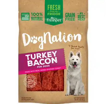 Dog Nation Turkey Bacon