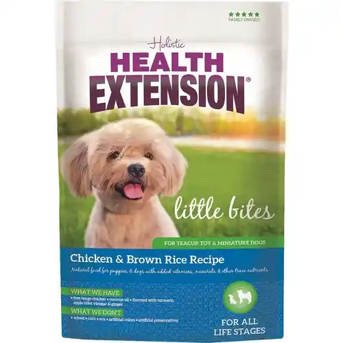 Little Bites Small Breed Chicken & Brown Rice Dry Dog Food 4-lb